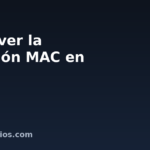 Cómo ver la dirección MAC en Linux