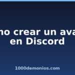 Cómo crear un avatar en Discord