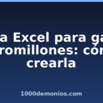 Tabla Excel para ganar Euromillones: cómo crearla