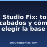 MAC Studio Fix: tonos, acabados y cómo elegir la base