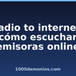 Radio to internet: cómo escuchar emisoras online