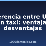 Diferencia entre Uber y un taxi: ventajas y desventajas