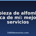 Limpieza de alfombras cerca de mí: mejores servicios