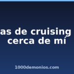 Zonas de cruising gay cerca de mí