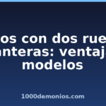 Motos con dos ruedas delanteras: ventajas y modelos