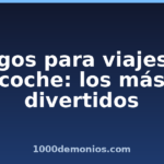 Juegos para viajes en coche: los más divertidos