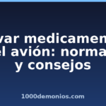 Llevar medicamentos en el avión: normativa y consejos