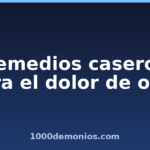 Remedios caseros para el dolor de oído Remedios caseros para el dolor de oído
